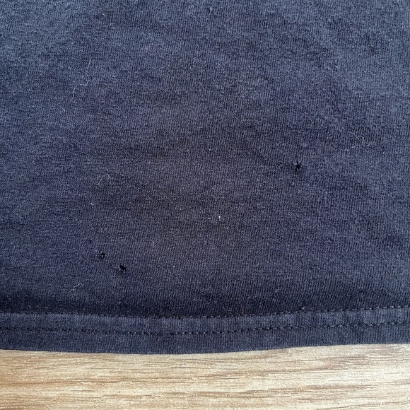 Powell Peralta Skateboards Shirt Mike Frazier Yellow Man Black Mens XLarge - Picture 7 of 13